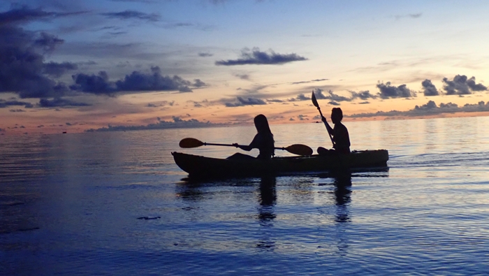  [사이판] 올레아이 비치 카약 & 스노클링 - 선셋 죠스 BBQ (Joe’s BBQ) 디너 & 별빛투어 까지
